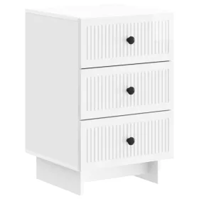    Éjjeliszekrény Magasfényű Fehér 43 x 41 x 66,5 cm Szerelt Fa