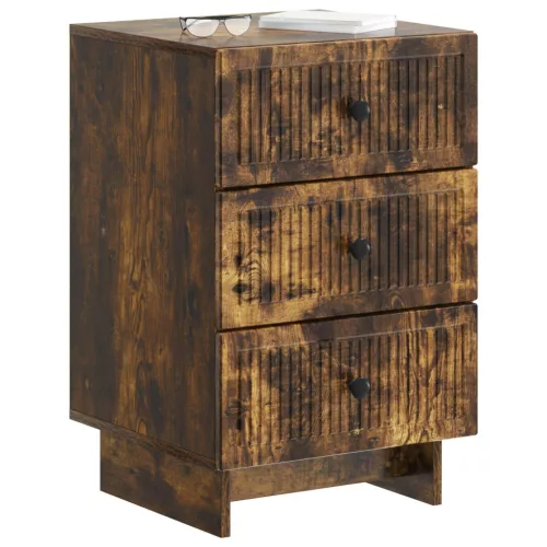  Éjjeliszekrény Füstös Tölgy 43 x 41 x 66,5 cm Szerelt Fa