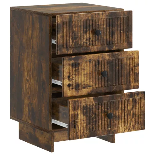  Éjjeliszekrény Füstös Tölgy 43 x 41 x 66,5 cm Szerelt Fa