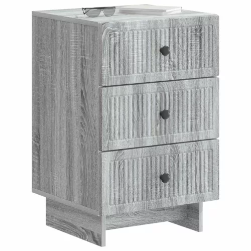  Éjjeliszekrény Szürke Sonoma 43 x 41 x 66,5 cm Szerelt Fa