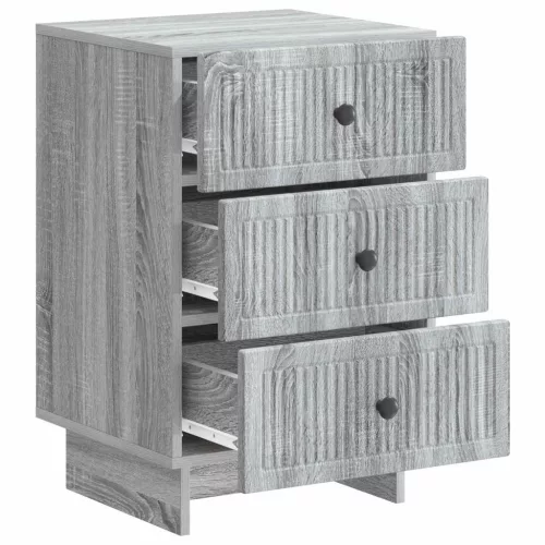  Éjjeliszekrény Szürke Sonoma 43 x 41 x 66,5 cm Szerelt Fa