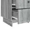  Éjjeliszekrény Szürke Sonoma 43 x 41 x 66,5 cm Szerelt Fa
