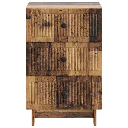  Éjjeliszekrény fiókkal Antik Fa 43 x 41 x 66,5 cm Szerelt Fa