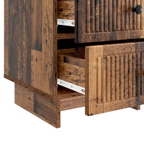  Éjjeliszekrény fiókkal Antik Fa 43 x 41 x 66,5 cm Szerelt Fa