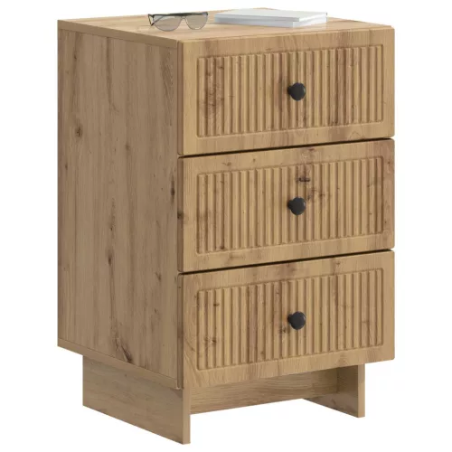  Éjjeliszekrény Kézműves Tölgy 43 x 41 x 66,5 cm Szerelt Fa