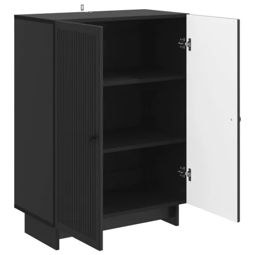  Széf Fekete 66 x 34,5 x 90 cm Szerelt Fa