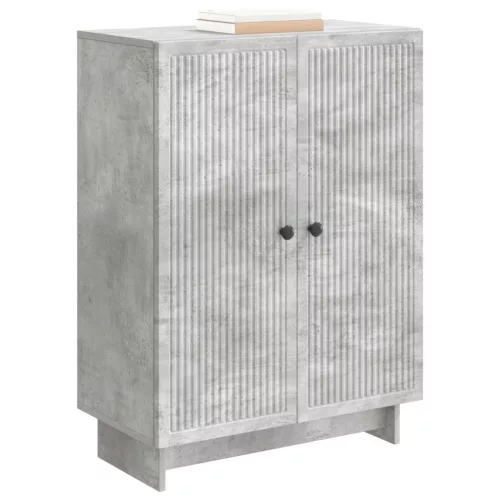  Széf Betonszürke 66 x 34,5 x 90 cm Szerelt Fa