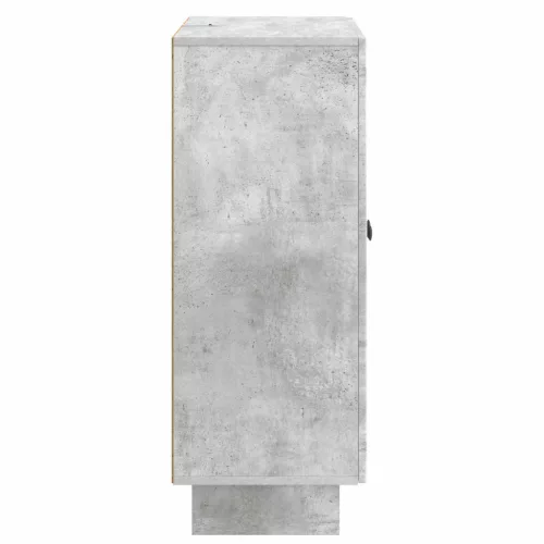  Széf Betonszürke 66 x 34,5 x 90 cm Szerelt Fa