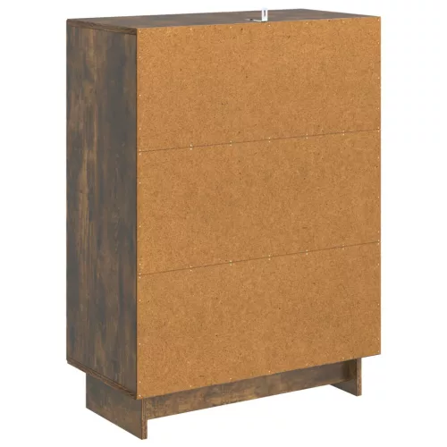  Széf Füstös Tölgy 66 x 34,5 x 90 cm Szerelt Fa