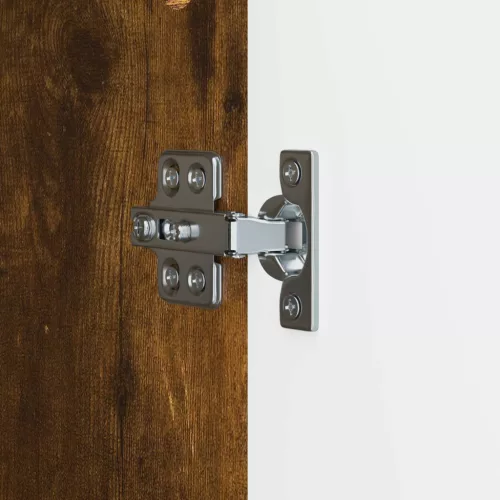  Széf Füstös Tölgy 66 x 34,5 x 90 cm Szerelt Fa