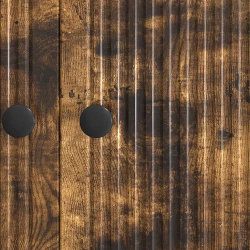  Széf Füstös Tölgy 66 x 34,5 x 90 cm Szerelt Fa