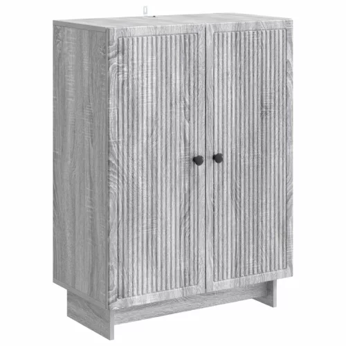  Széf Szürke Sonoma 66 x 34,5 x 90 cm Szerelt Fa