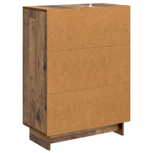  Széf Antik Fa 66 x 34,5 x 90 cm Szerelt Fa