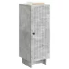  Cabinet Beton Szürke 33 x 34,5 x 90 cm Mérnöki fa