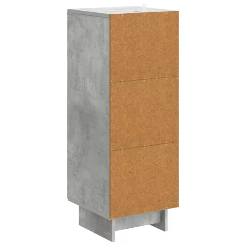  Cabinet Beton Szürke 33 x 34,5 x 90 cm Mérnöki fa