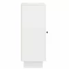  Cabinet Magasfényű Fehér 33 x 34,5 x 90 cm Mérnöki fa