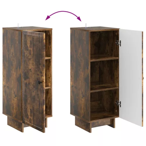  Cabinet Füstölt Tölgy 33 x 34,5 x 90 cm Mérnöki fa