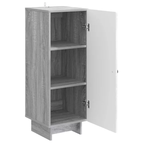  Cabinet Szürke Sonoma 33 x 34,5 x 90 cm Mérnöki fa