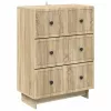  Fiókos szekrény Sonoma Tölgy 66 x 34,5 x 90 cm Szerelt Fa