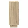 Fiókos szekrény Sonoma Tölgy 66 x 34,5 x 90 cm Szerelt Fa