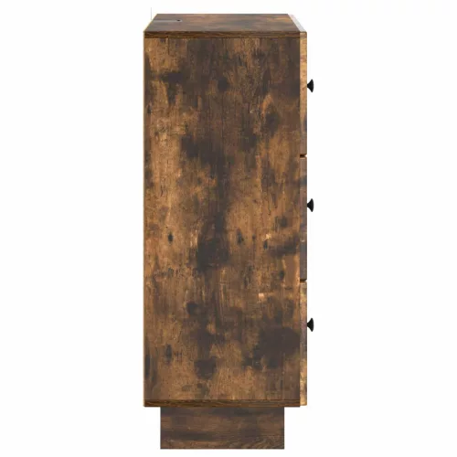  Fiókos szekrény Füstös Tölgy 66 x 34,5 x 90 cm Szerelt Fa