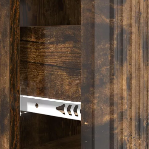  Fiókos szekrény Füstös Tölgy 66 x 34,5 x 90 cm Szerelt Fa