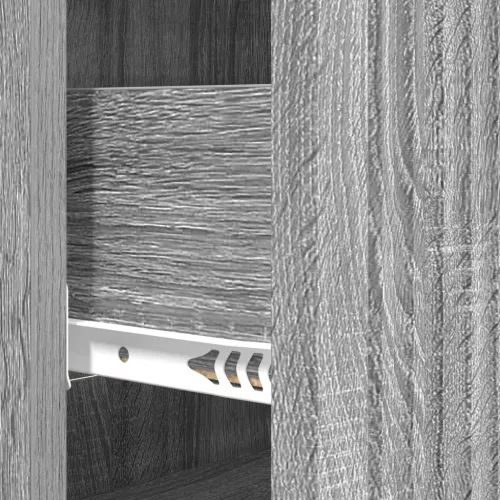  Fiókos szekrény Szürke Sonoma 66 x 34,5 x 90 cm Szerelt Fa