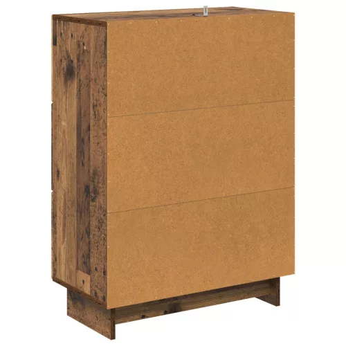  Fiókos szekrény Antik Fa 66 x 34,5 x 90 cm Szerelt Fa