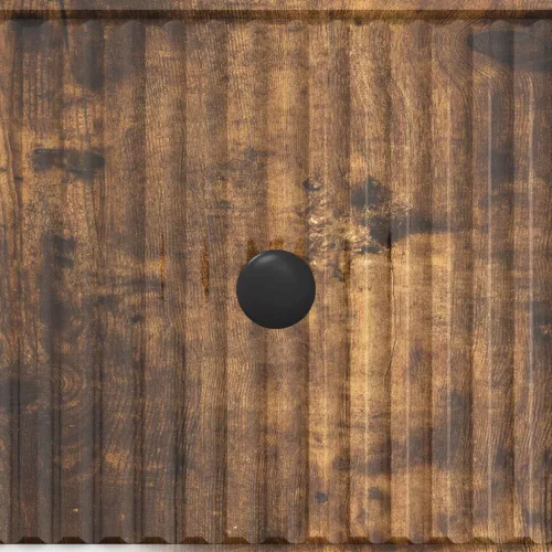  Fiókos szekrény Füstös Tölgy 33 x 34,5 x 90 cm Szerelt Fa