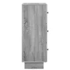  Fiókos szekrény Szürke Sonoma 33 x 34,5 x 90 cm Szerelt Fa