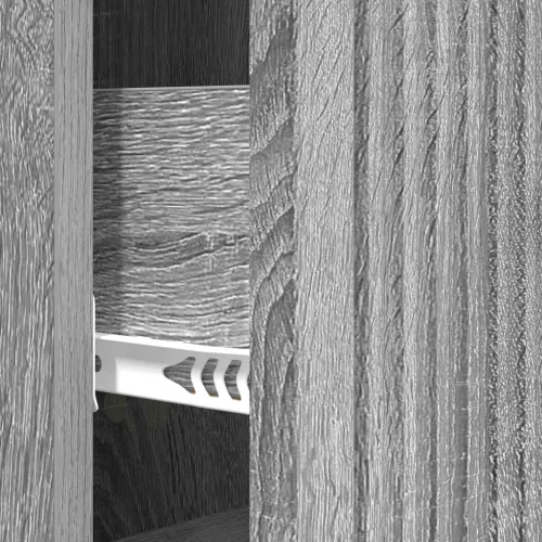  Fiókos szekrény Szürke Sonoma 33 x 34,5 x 90 cm Szerelt Fa