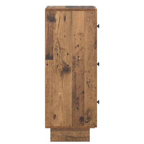  Fiókos szekrény Antik Fa 33 x 34,5 x 90 cm Szerelt Fa