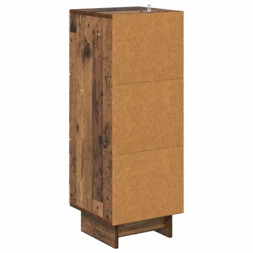  Fiókos szekrény Antik Fa 33 x 34,5 x 90 cm Szerelt Fa