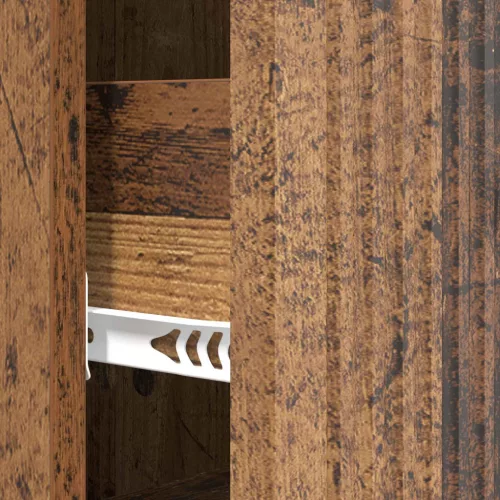  Fiókos szekrény Antik Fa 33 x 34,5 x 90 cm Szerelt Fa