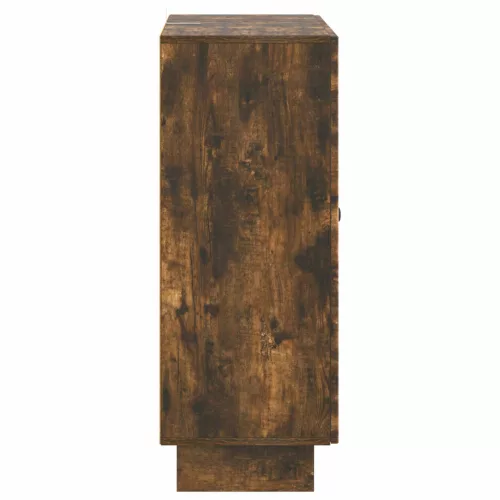  Széf fiókkal Füstös Tölgy 66 x 34,5 x 90 cm Szerelt Fa