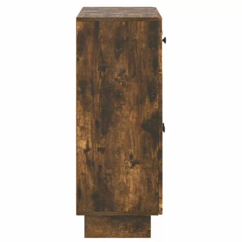  Széf fiókkal Füstös Tölgy 66 x 34,5 x 90 cm Szerelt Fa