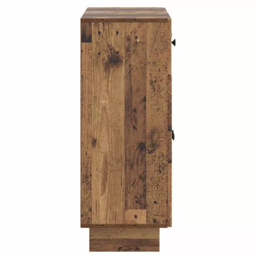  Széf fiókkal Antik Fa 66 x 34,5 x 90 cm Szerelt Fa