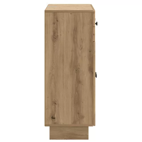  Széf fiókkal Kézműves Tölgy 66 x 34,5 x 90 cm Szerelt Fa