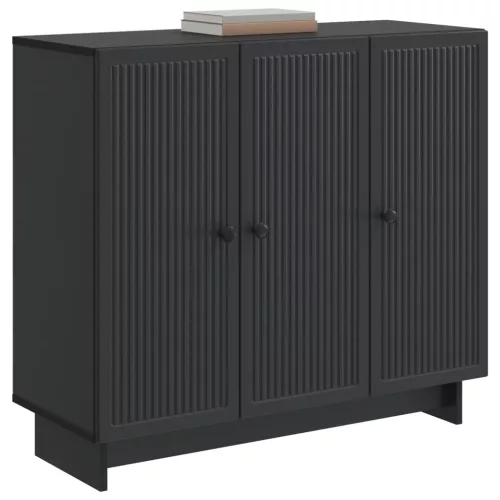  Széf Fekete 89 x 34,5 x 80 cm Szerelt Fa