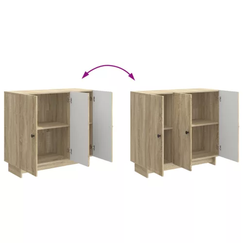  Széf Sonoma Tölgy 89 x 34,5 x 80 cm Szerelt Fa