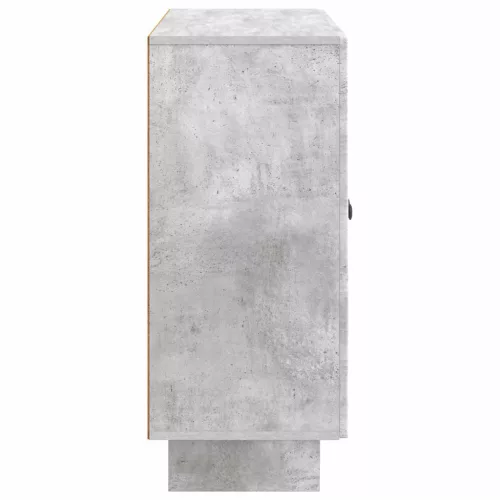  Széf Betonszürke 89 x 34,5 x 80 cm Szerelt Fa