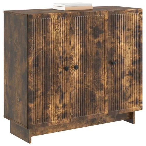  Széf Füstös Tölgy 89 x 34,5 x 80 cm Szerelt Fa