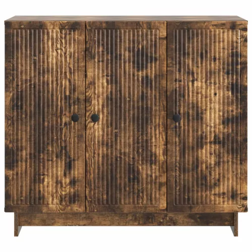  Széf Füstös Tölgy 89 x 34,5 x 80 cm Szerelt Fa