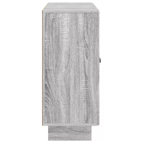  Széf Szürke Sonoma 89 x 34,5 x 80 cm Szerelt Fa