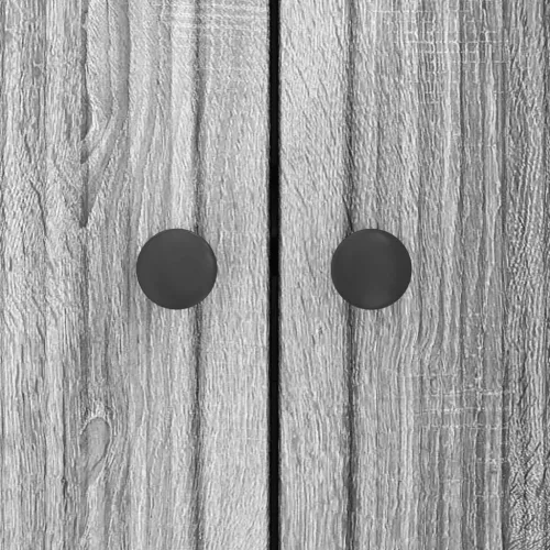  Széf Szürke Sonoma 89 x 34,5 x 80 cm Szerelt Fa