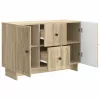  Széf fiókkal Sonoma Tölgy 89 x 34,5 x 60 cm Szerelt Fa