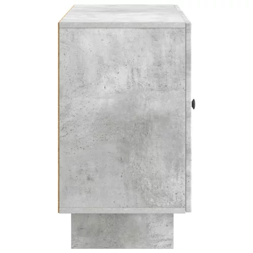  Széf fiókkal Betonszürke 89 x 34,5 x 60 cm Szerelt Fa