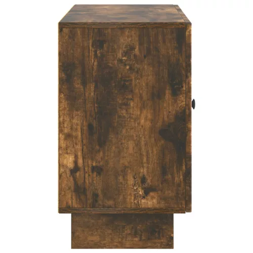  Széf fiókkal Füstös Tölgy 89 x 34,5 x 60 cm Szerelt Fa