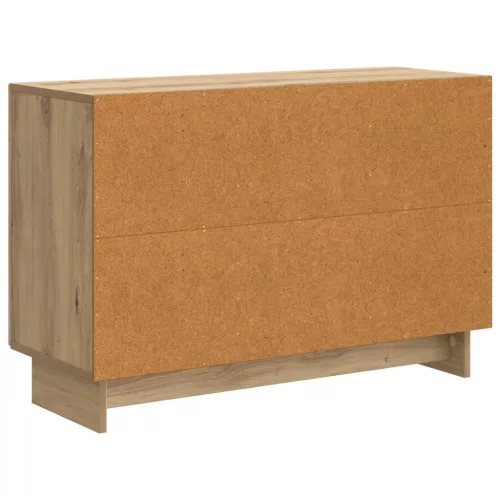  Széf fiókkal Kézműves Tölgy 89 x 34,5 x 60 cm Szerelt Fa