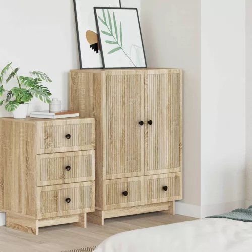  Széf Sonoma tölgy 66 x 34,5 x 95 cm Mérnöki fa